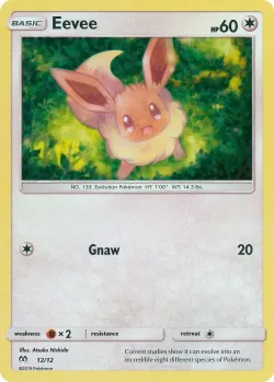 Eevee 「M19 12/12」「EN」