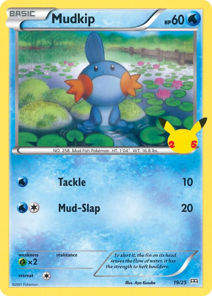 Mudkip 「M21 19/25」「EN」