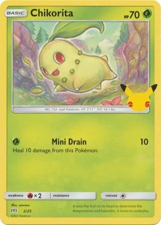 Chikorita 「M21 2/25」「EN」