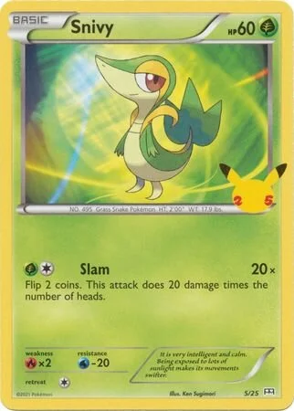 Snivy 「M21 5/25」「EN」