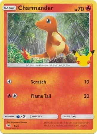Charmander 「M21 9/25」「EN」