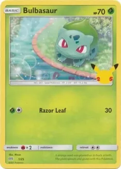 Bulbasaur 「M21 1/25」「EN」