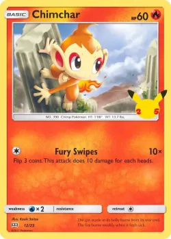 Chimchar 「M21 12/25」「EN」