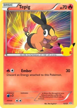 Tepig 「M21 13/25」「EN」