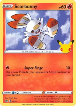 Scorbunny 「M21 16/25」「EN」
