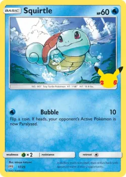 Squirtle 「M21 17/25」「EN」