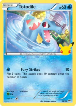Totodile 「M21 18/25」「EN」