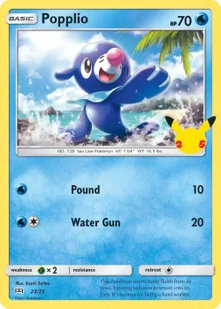 Popplio 「M21 23/25」「EN」