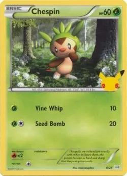 Chespin 「M21 6/25」「EN」