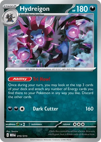Hydreigon 「M24 010/015」「EN」