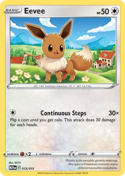 Eevee 「M24 013/015」「EN」