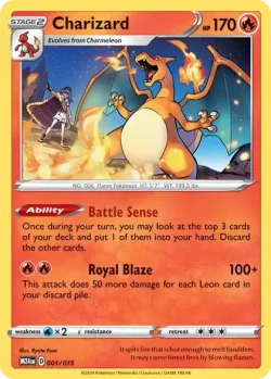 Charizard 「M24 001/015」「EN」