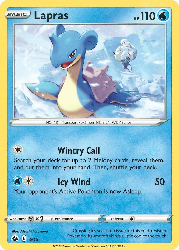 Lapras 「M22 6/15」「EN」