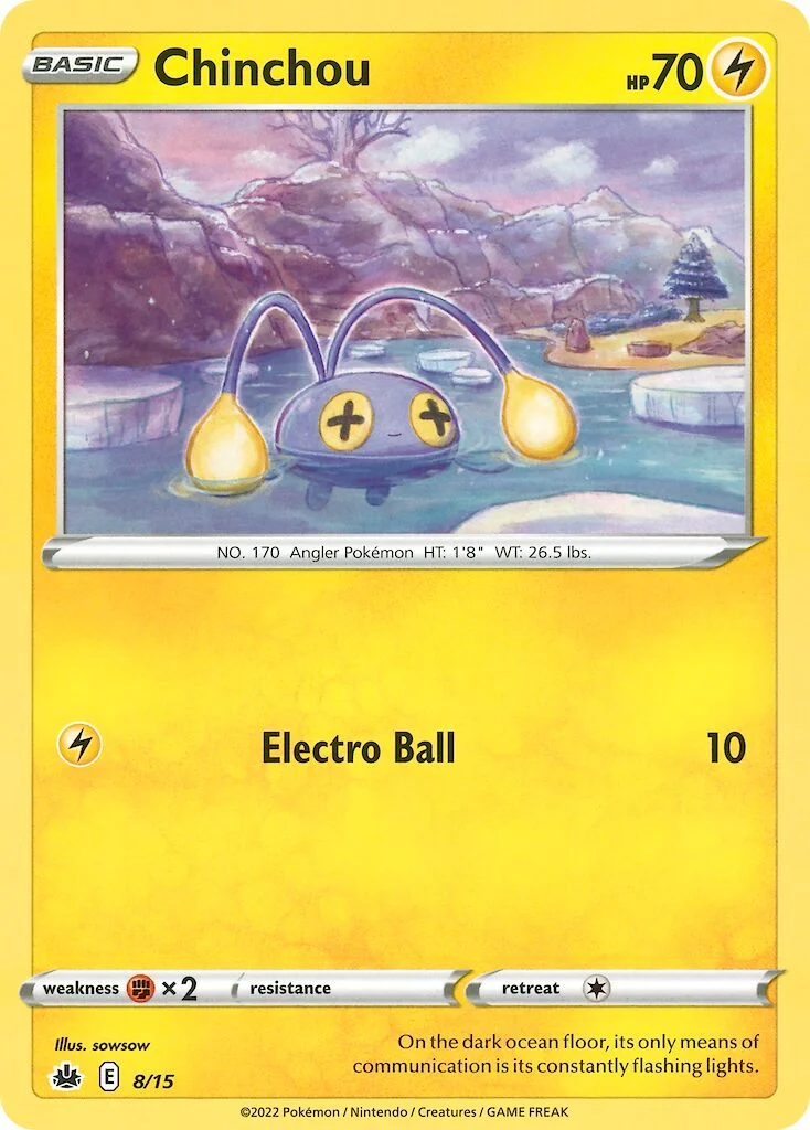 Chinchou 「M22 8/15」「EN」