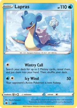 Lapras 「M22 6/15」「EN」