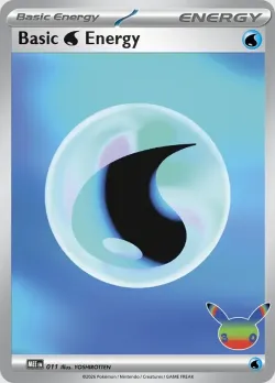 Basic Water Energy #011 · Pokémon