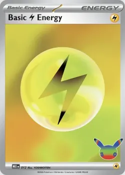 Basic Lightning Energy #012 · Pokémon