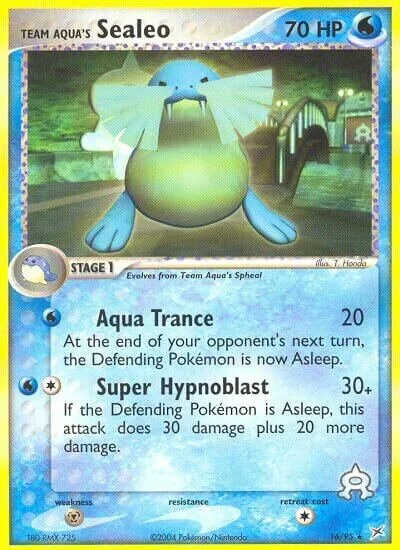 Team Aqua's Sealeo 「MA 16/95」「EN」