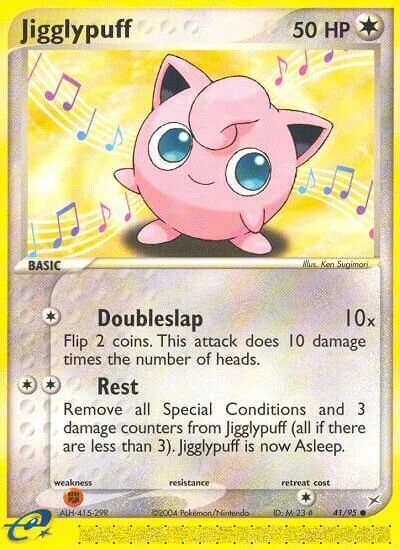 Jigglypuff 「MA 41/95」「EN」