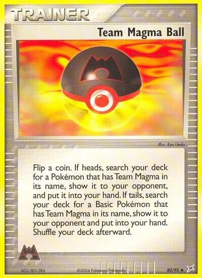 Team Magma Ball 「MA 80/95」「EN」