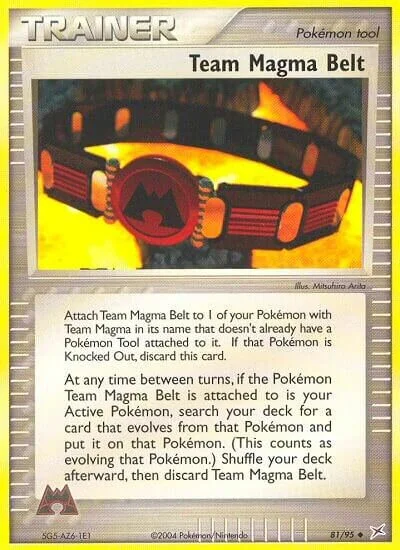 Team Magma Belt 「MA 81/95」「EN」