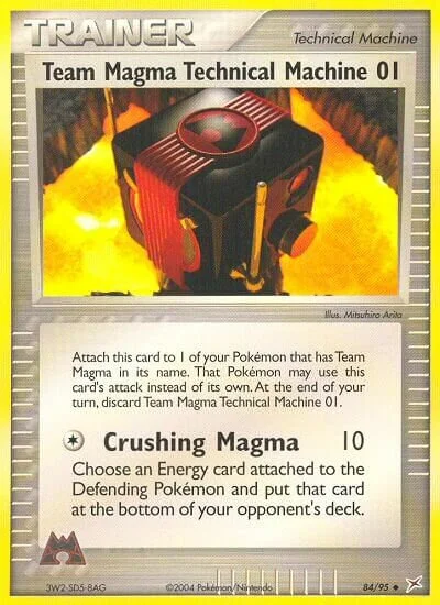 Team Magma Technical Machine 01 「MA 84/95」「EN」