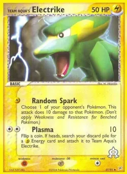 Team Aqua's Electrike #27/95 · Pokémon