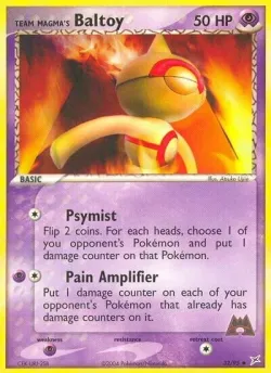 Team Magma's Baltoy #32/95 · Pokémon