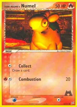 Team Magma's Numel 「MA 64/95」「EN」