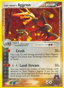 Team Magma's Aggron #7/95 · Pokémon