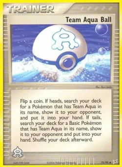 Team Aqua Ball 「MA 75/95」「EN」