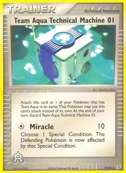 Team Aqua Technical Machine 01 「MA 79/95」「EN」