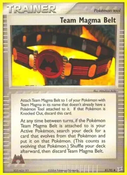 Team Magma Belt 「MA 81/95」「EN」