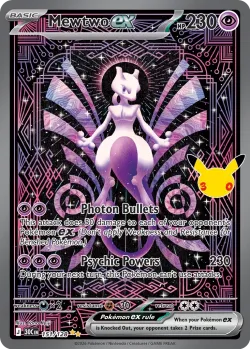 Mewtwo ex #151/128 · Pokémon