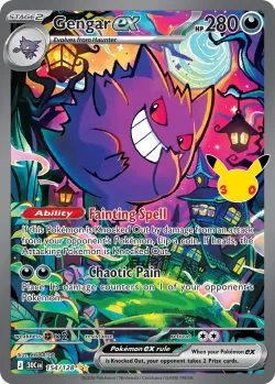 Gengar ex #154/128 · Pokémon