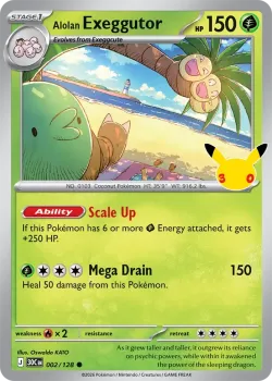 Alolan Exeggutor #002/128 · Pokémon