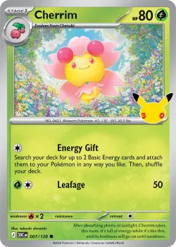 Cherrim #007/128 · Pokémon