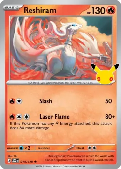 Reshiram #014/128 · Pokémon
