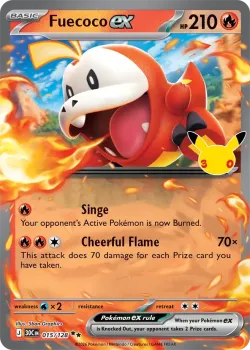 Fuecoco ex #015/128 · Pokémon