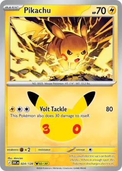 Pikachu #024/128 · Pokémon