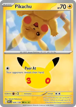 Pikachu #026/128 · Pokémon