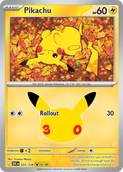 Pikachu #035/128 · Pokémon