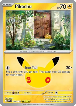 Pikachu #039/128 · Pokémon