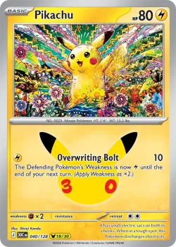 Pikachu #040/128 · Pokémon
