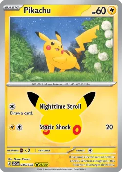 Pikachu #045/128 · Pokémon