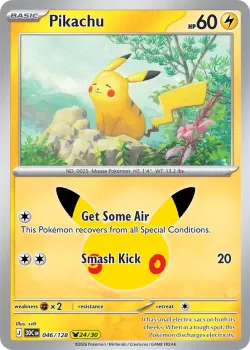 Pikachu #046/128 · Pokémon