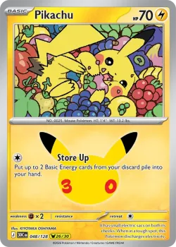 Pikachu #048/128 · Pokémon