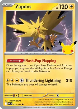 Zapdos #055/128 · Pokémon