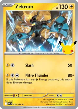 Zekrom #056/128 · Pokémon