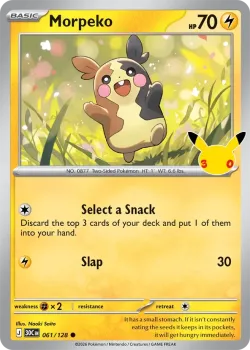 Morpeko #061/128 · Pokémon